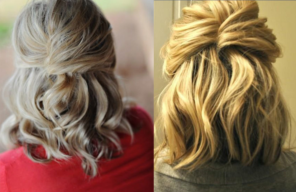 5 Simple And Easy Hairstyles For Short Hair And Medium Length Hair You Can Do At Home
